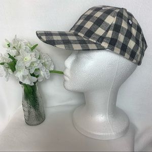 Cocus Pocus Grey Buffalo Check Baseball Cap Adjust